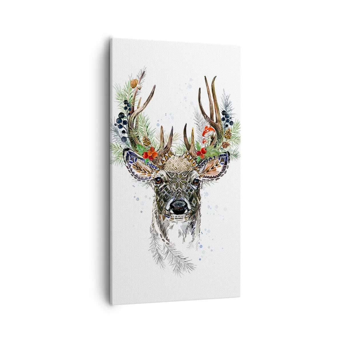 Cuadro sobre lienzo - Impresión de Imagen - Con vestimenta festiva - 55x100 cm