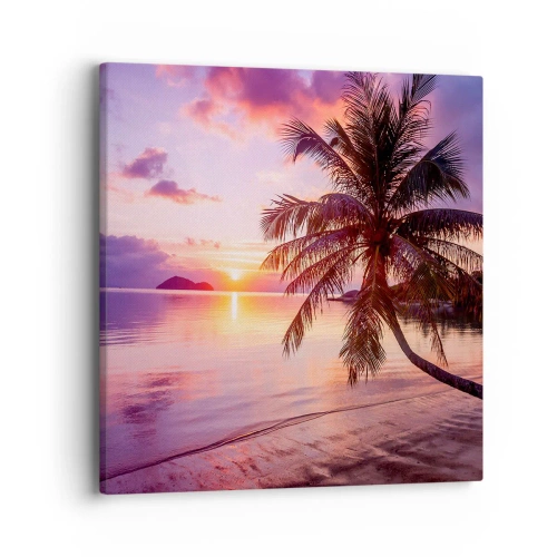 Cuadro sobre lienzo - Impresión de Imagen - Hermosura hasta el horizonte - 40x40 cm