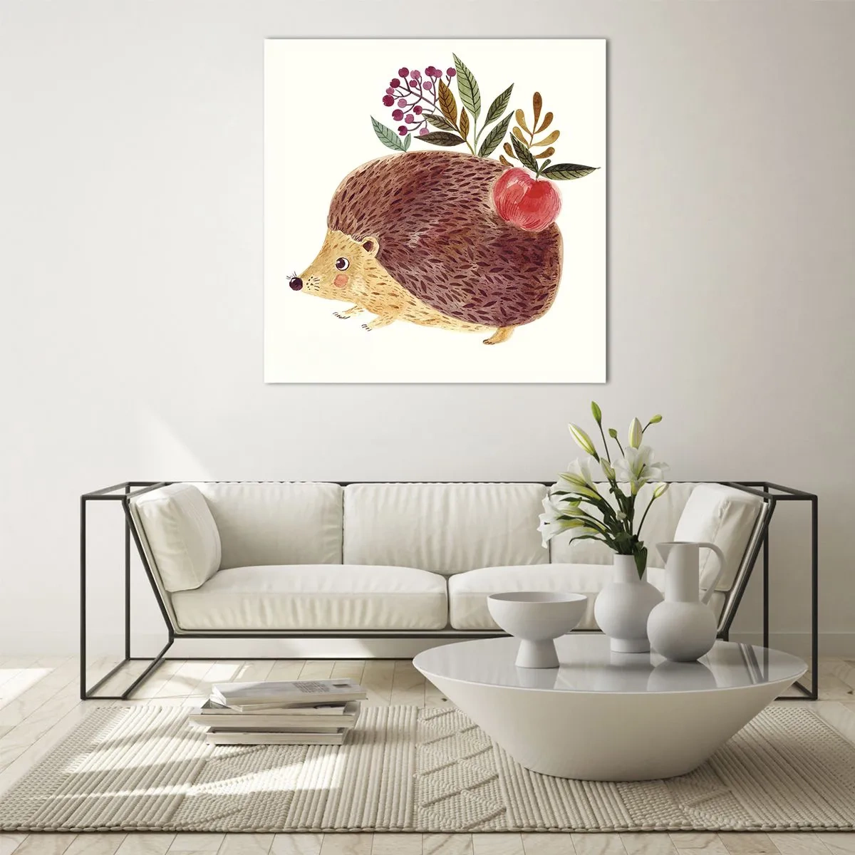 Cuadro sobre vidrio - Impresiones sobre Vidrio - Y ya te gusto - 40x40 cm