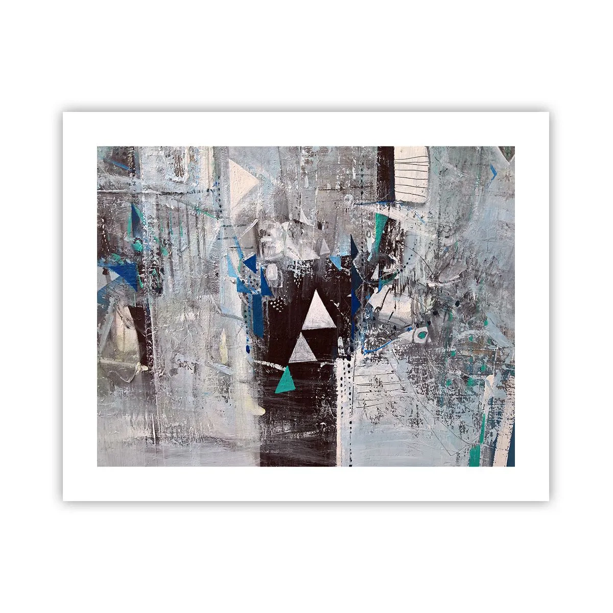 Póster - El orden superior de los triángulos - 50x40 cm