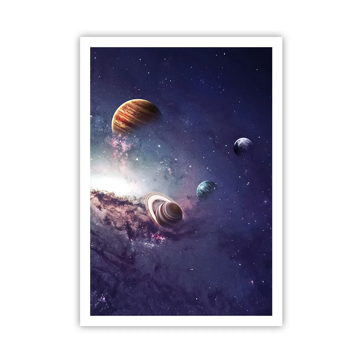 Póster - La danza alrededor del Sol - 70x100 cm