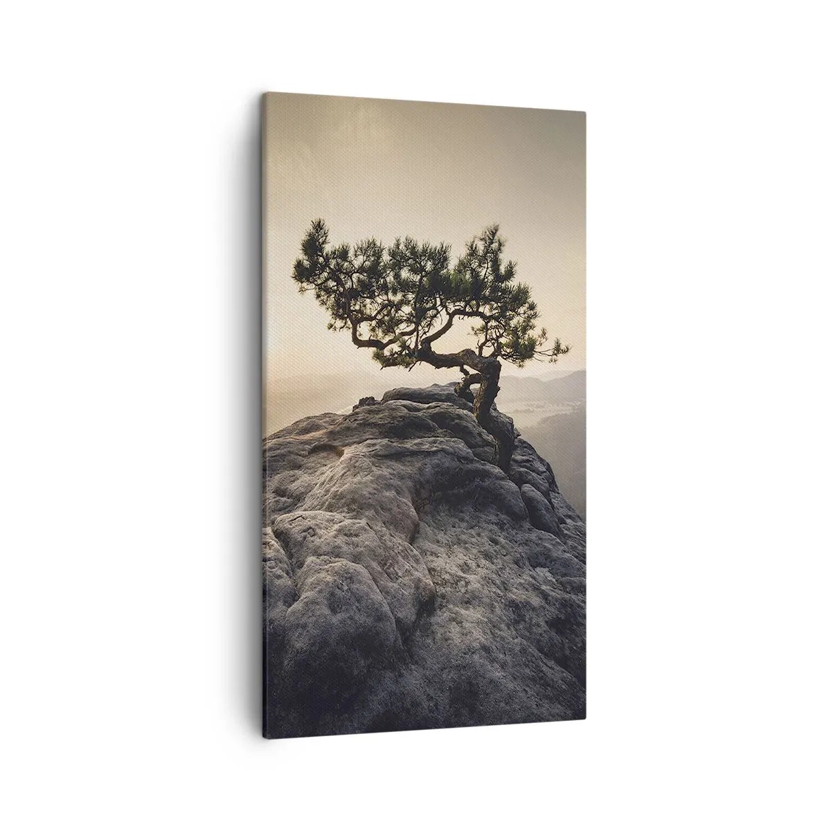 Cuadro sobre lienzo - Impresión de Imagen - La vida se abre camino - 45x80 cm