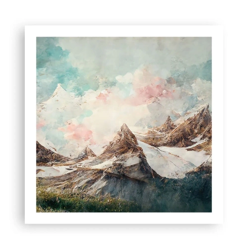 Póster - Filos rocosos - 60x60 cm