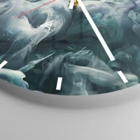 Esfera sin numeración, con rayas