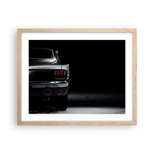 Póster en marco roble claro - El encanto de los clásicos - 50x40 cm