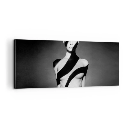 Cuadro sobre lienzo - Impresión de Imagen - En la luz y en la sombra - 100x40 cm