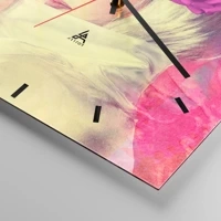 Esfera sin numeración, con rayas