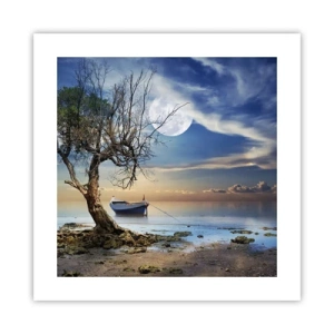 Póster - ¿Es el final o el principio? - 40x40 cm