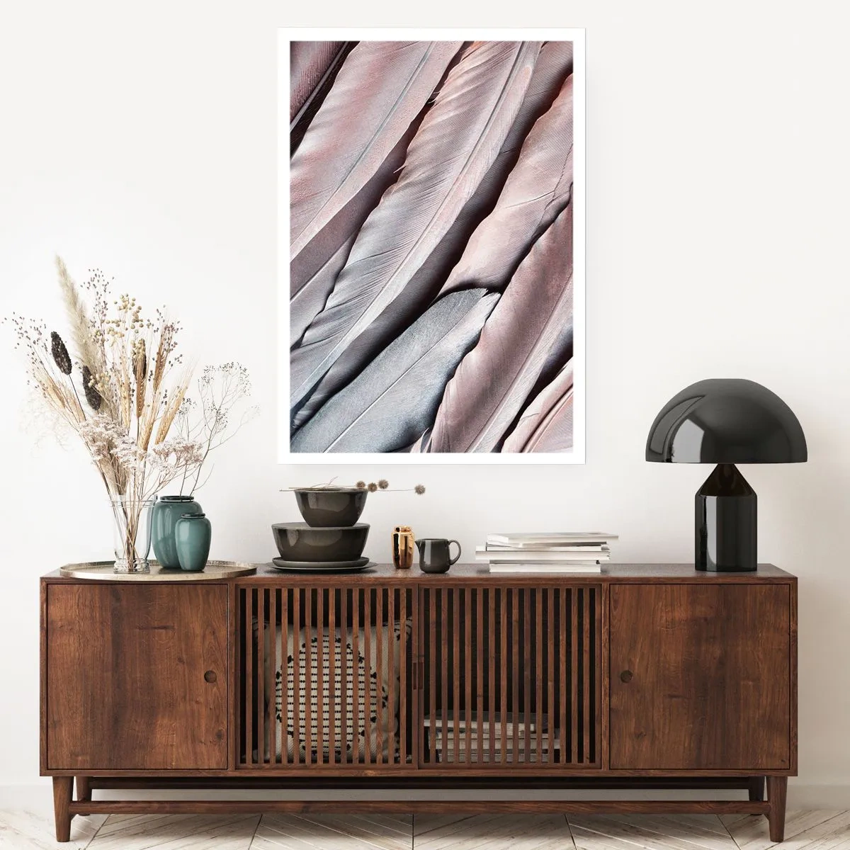 Póster - En rosa plateado - 30x40 cm