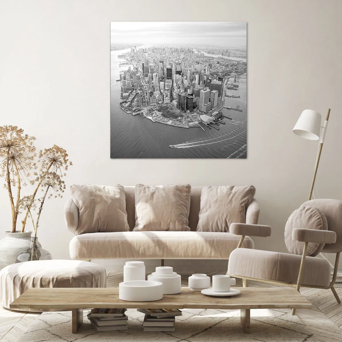 Cuadro sobre lienzo - Impresión de Imagen - ¿Cómo no amar este lugar? - 50x50 cm