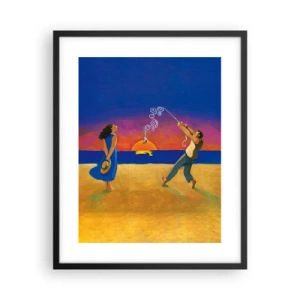 Póster en marco negro - Mucho más que una estrella del cielo - 40x50 cm