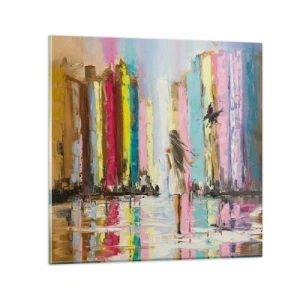 Cuadro sobre vidrio - Impresiones sobre Vidrio - Sígueme - 30x30 cm