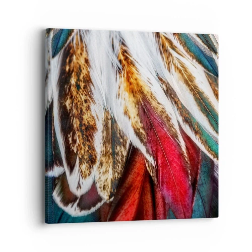 Cuadro sobre lienzo - Impresión de Imagen - Los misterios del vuelo - 40x40 cm