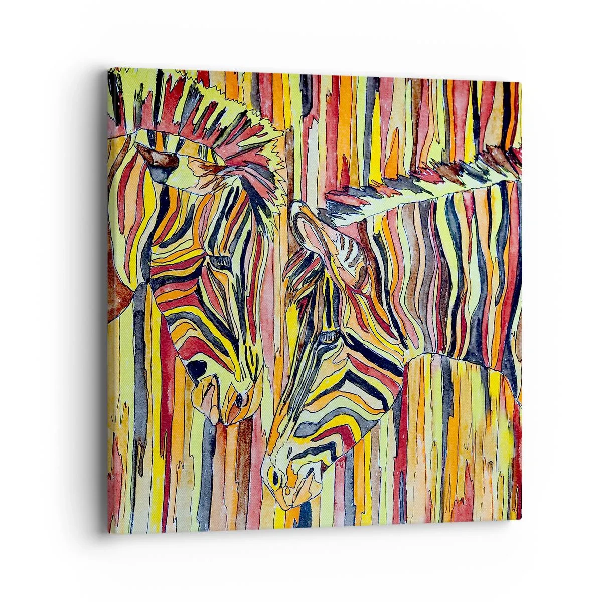 Cuadro sobre lienzo - Impresión de Imagen - Y tú también... - 40x40 cm