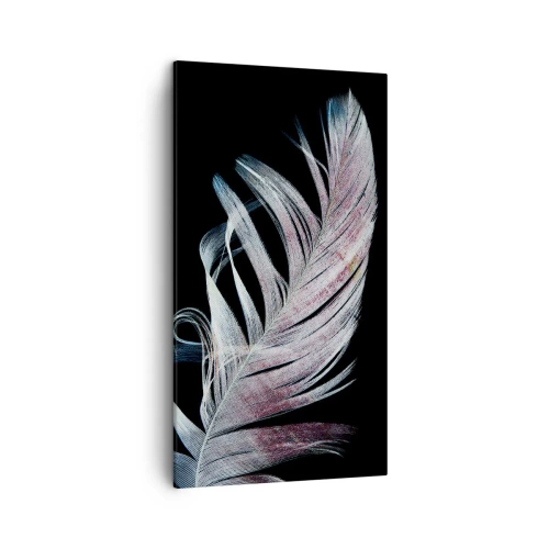 Cuadro sobre lienzo - Impresión de Imagen - Piensa en el tacto - 45x80 cm