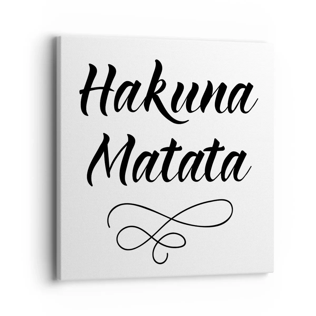 Cuadro sobre lienzo - Impresión de Imagen - El mejor consejo - 40x40 cm