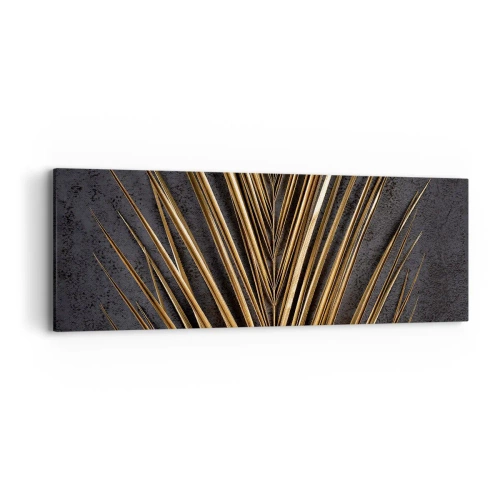 Cuadro sobre lienzo - Impresión de Imagen - El oro de los trópicos - 90x30 cm