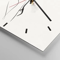 Esfera sin numeración, con rayas