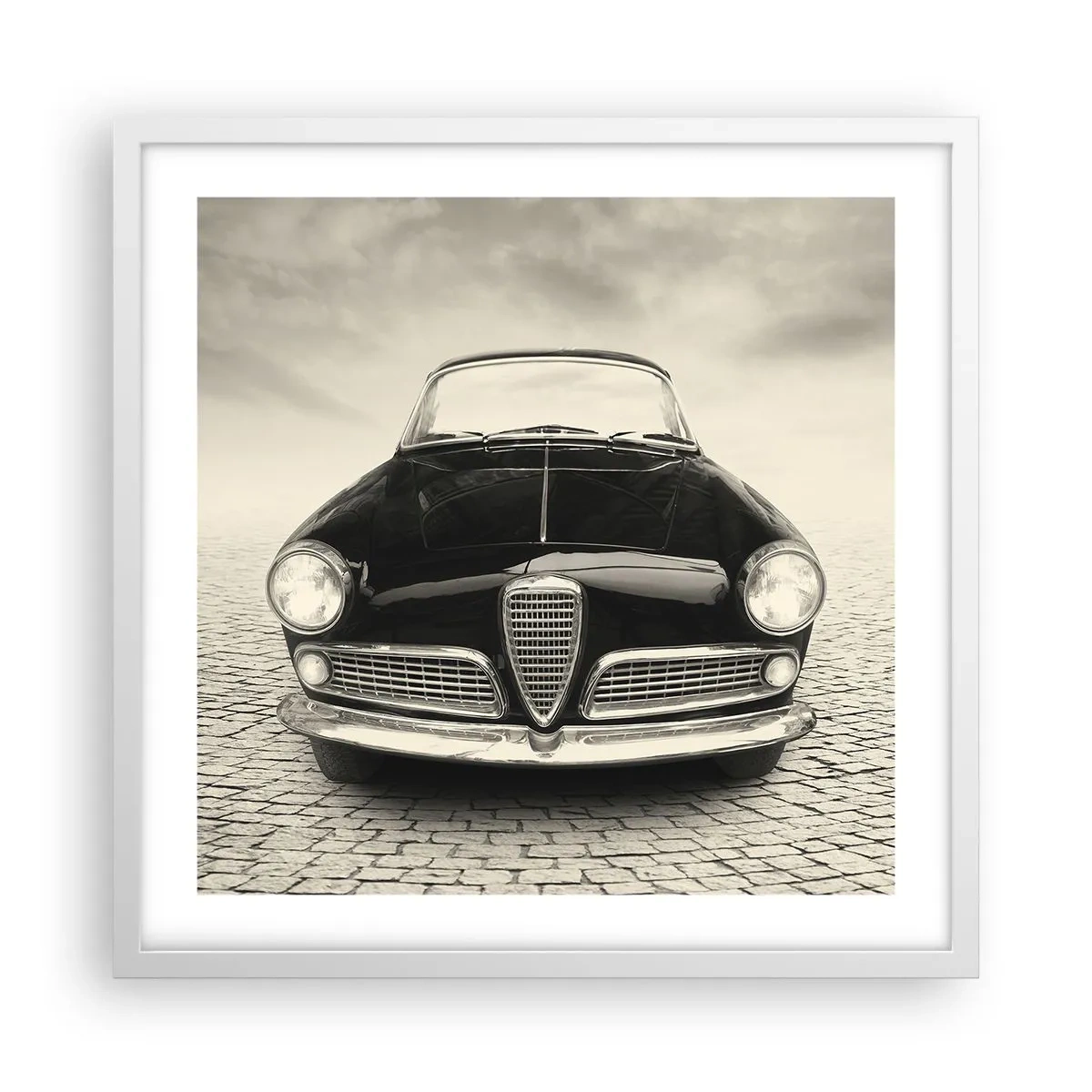 Póster en marco blanco - ¿Y cómo no quererme? - 50x50 cm