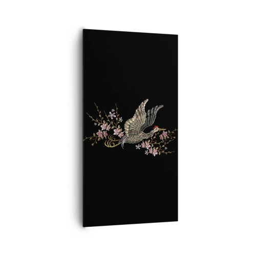 Cuadro sobre lienzo - Impresión de Imagen - Ave florida - 65x120 cm