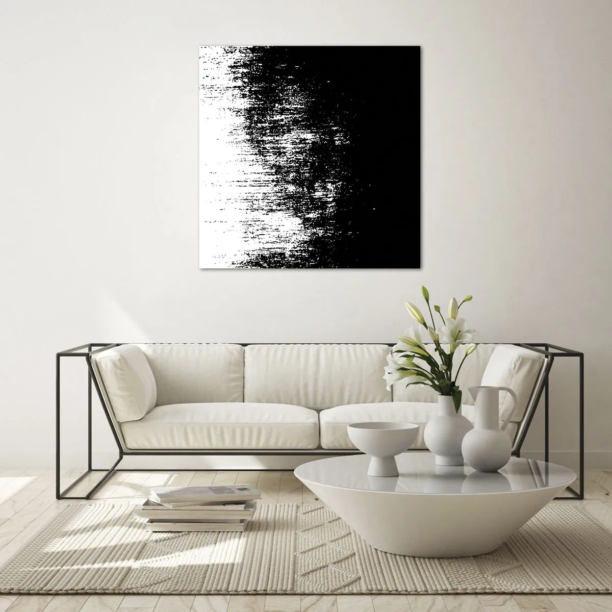 Cuadro sobre vidrio - Impresiones sobre Vidrio - Y el ganador es... - 40x40 cm