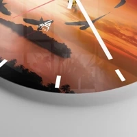 Esfera sin numeración, con rayas