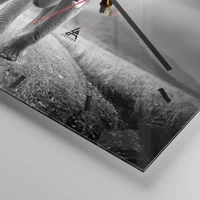 Esfera sin numeración, con rayas