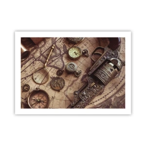 Póster - La aventura llama - 70x50 cm