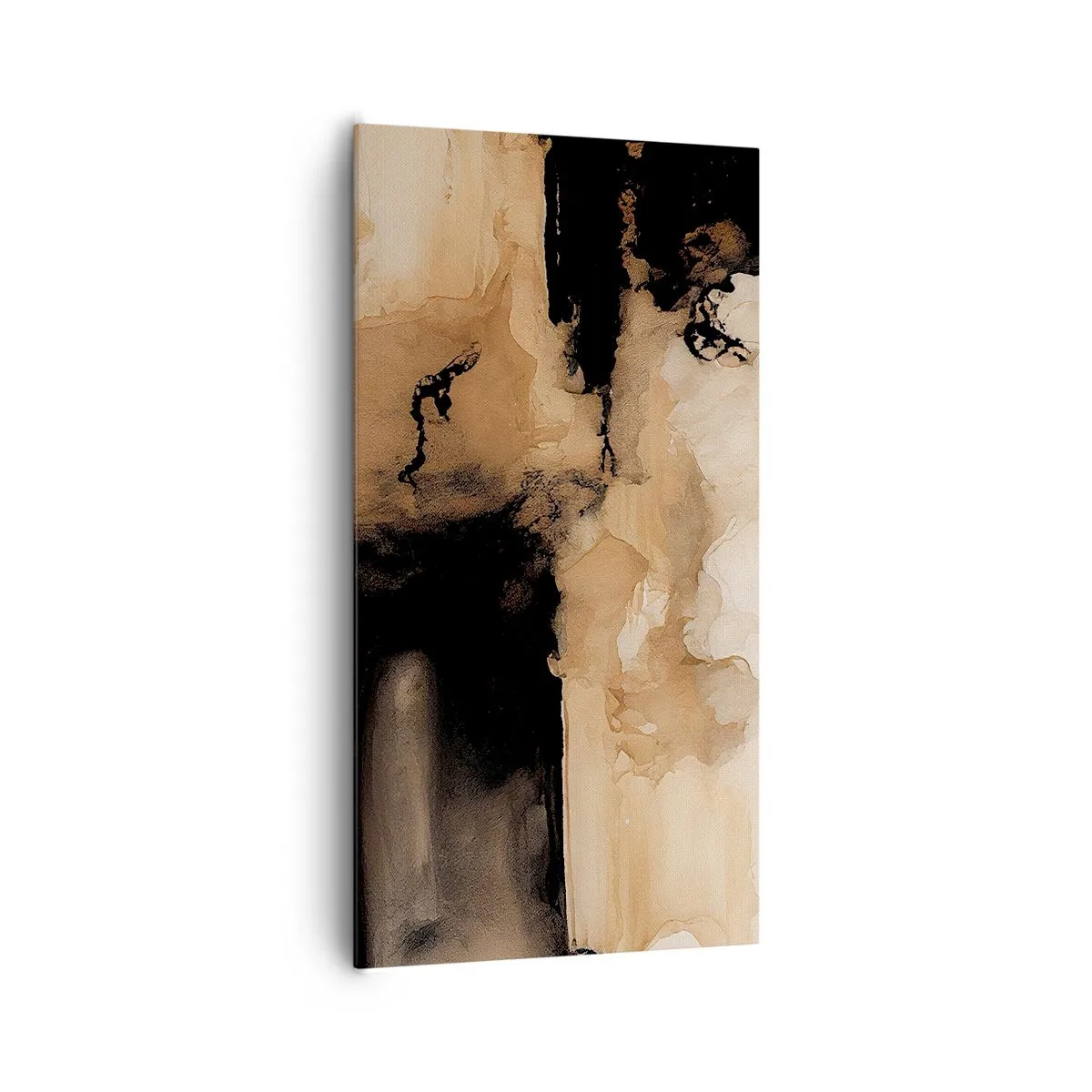 Cuadro sobre lienzo - Impresión de Imagen - Una abstracción intrigante - 65x120 cm