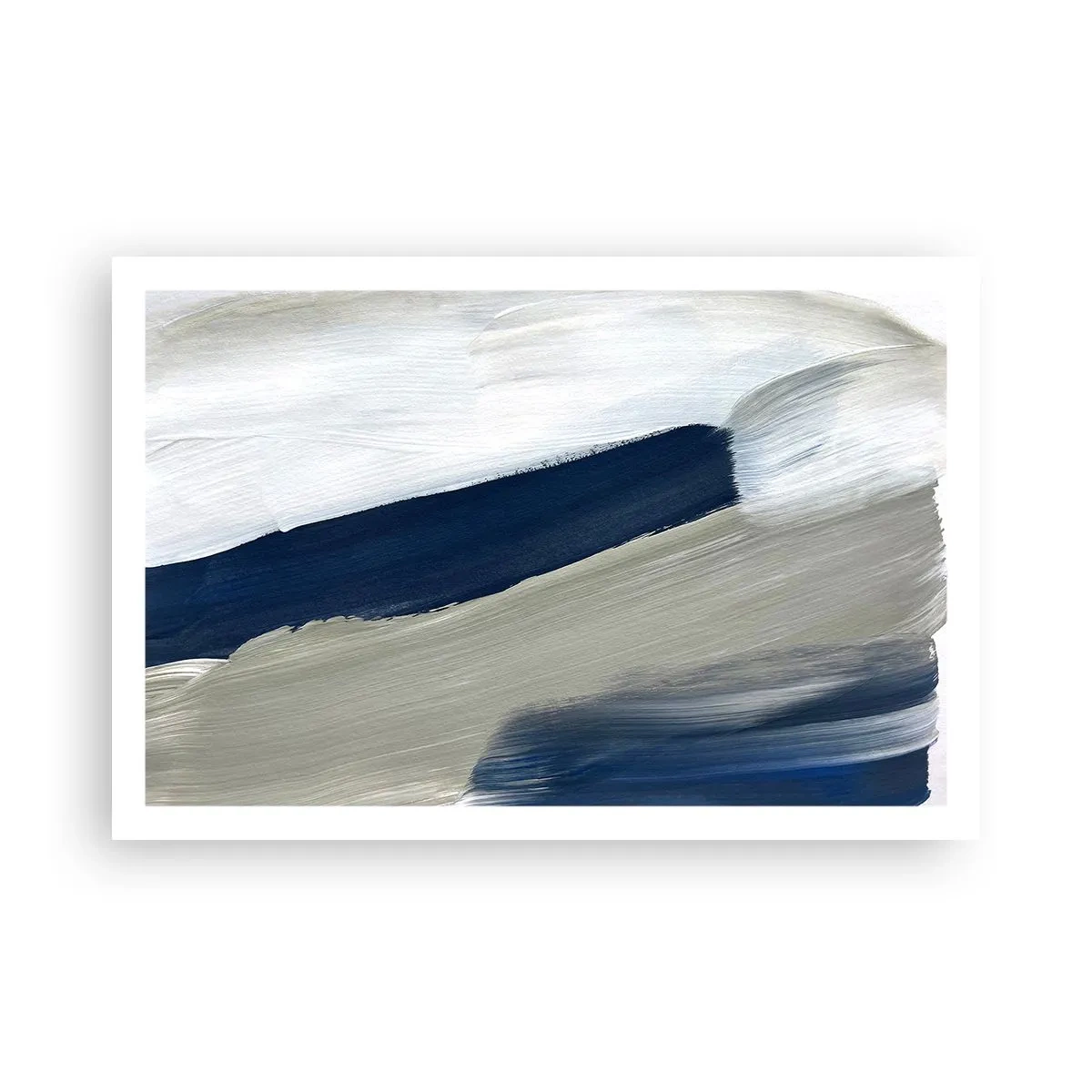 Póster - Encuentro con el blanco - 91x61 cm