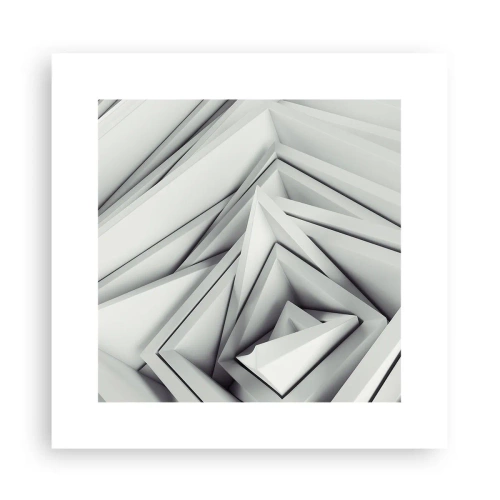 Póster - Ángulos afilados - 30x30 cm