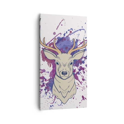 Cuadro sobre lienzo - Impresión de Imagen - Valor y equilibrio - 55x100 cm