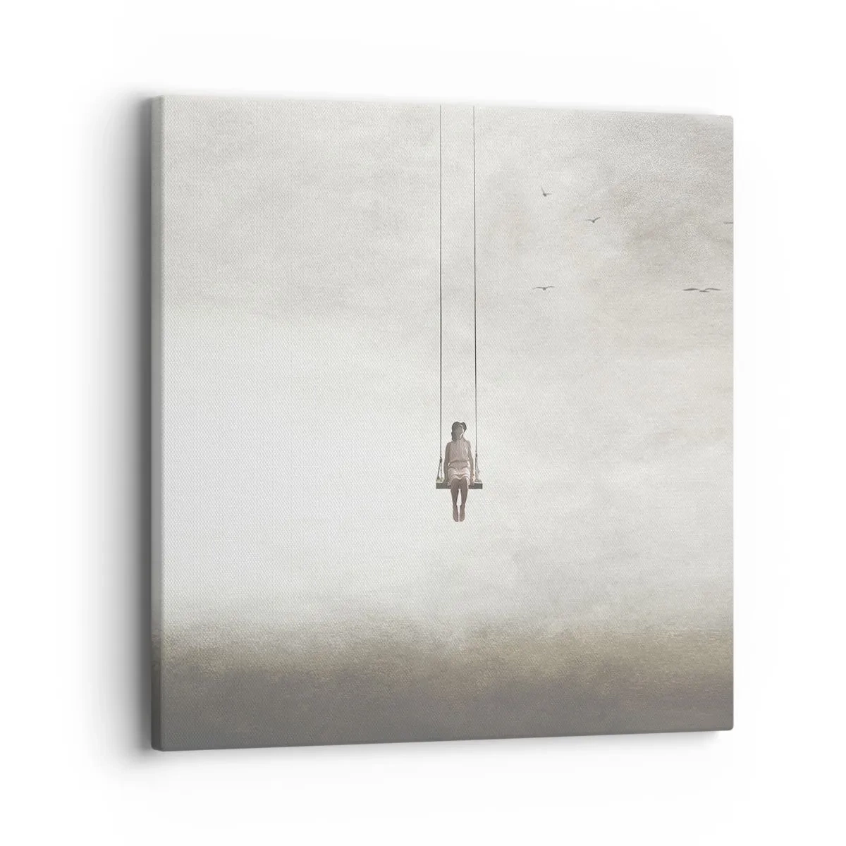 Cuadro sobre lienzo - Impresión de Imagen - El niño que llevamos dentro - 40x40 cm