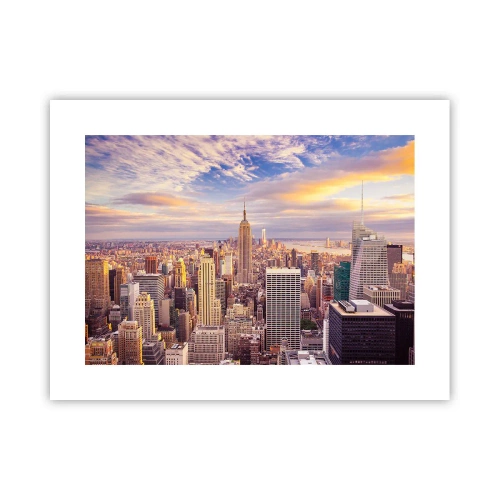 Póster - Alcanzar las nubes - 40x30 cm