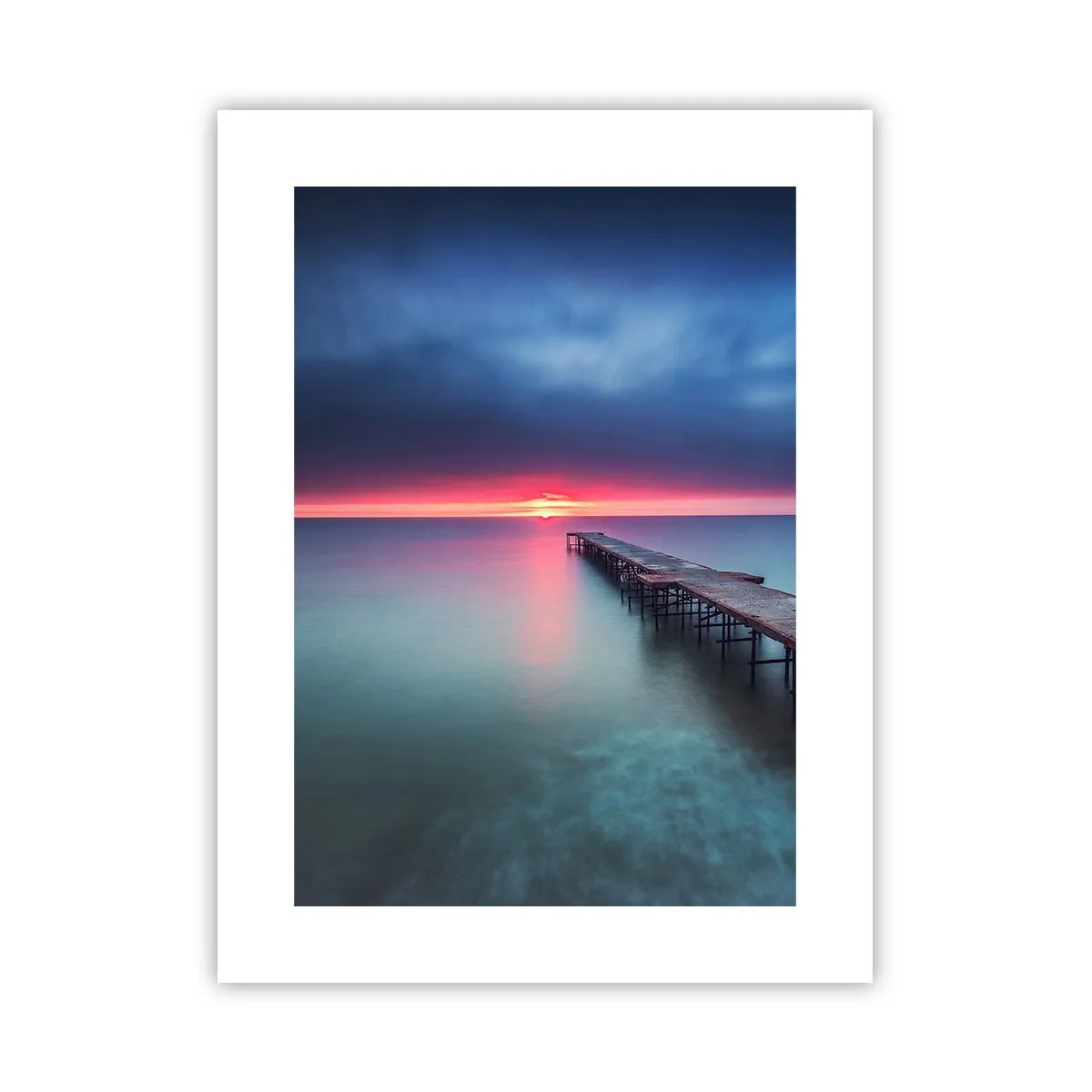 Póster - Entre el cielo y el agua - 30x40 cm