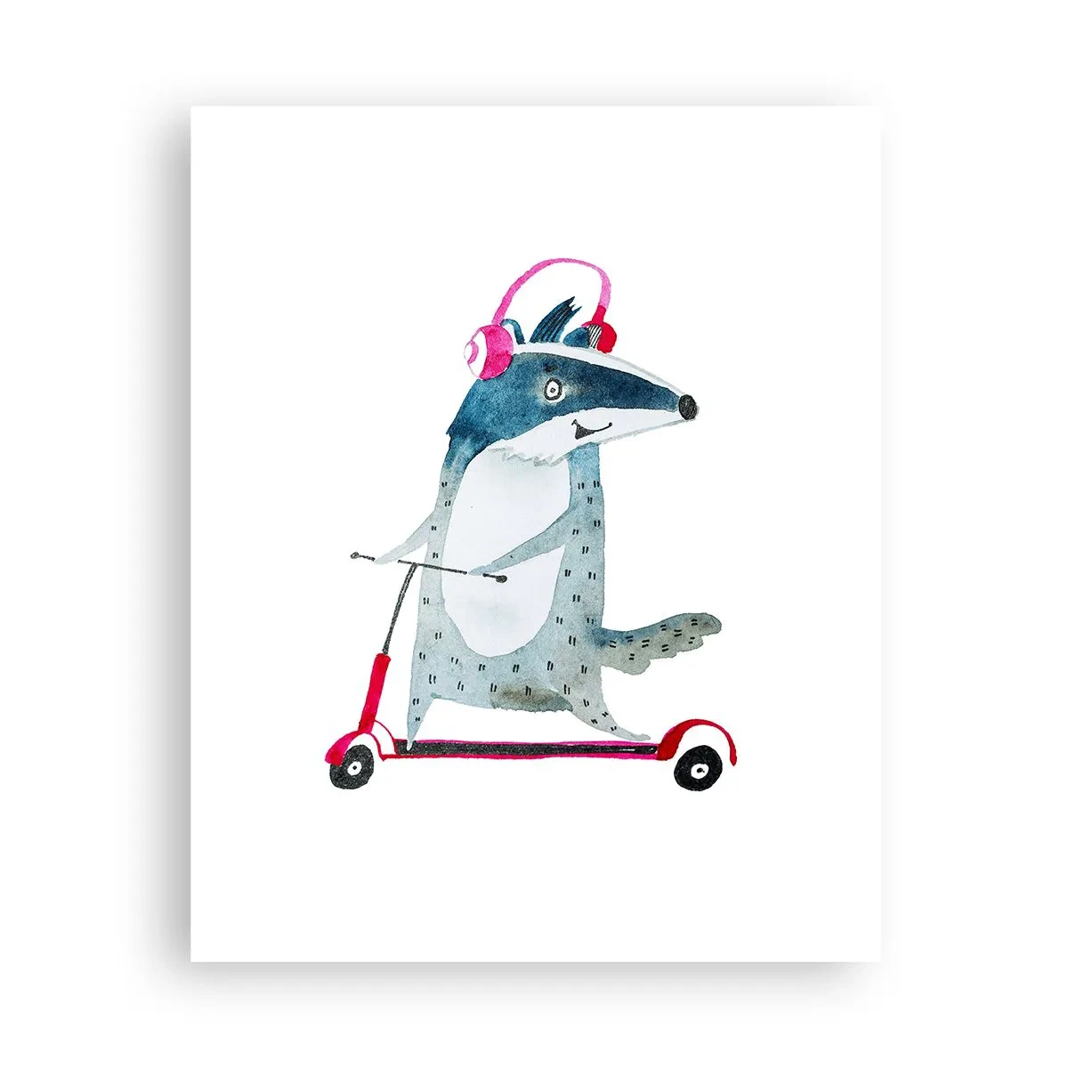 Póster - Alegrías de tejón - 40x50 cm