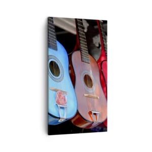 Cuadro sobre lienzo - Impresión de Imagen - Estilo latino - 45x80 cm