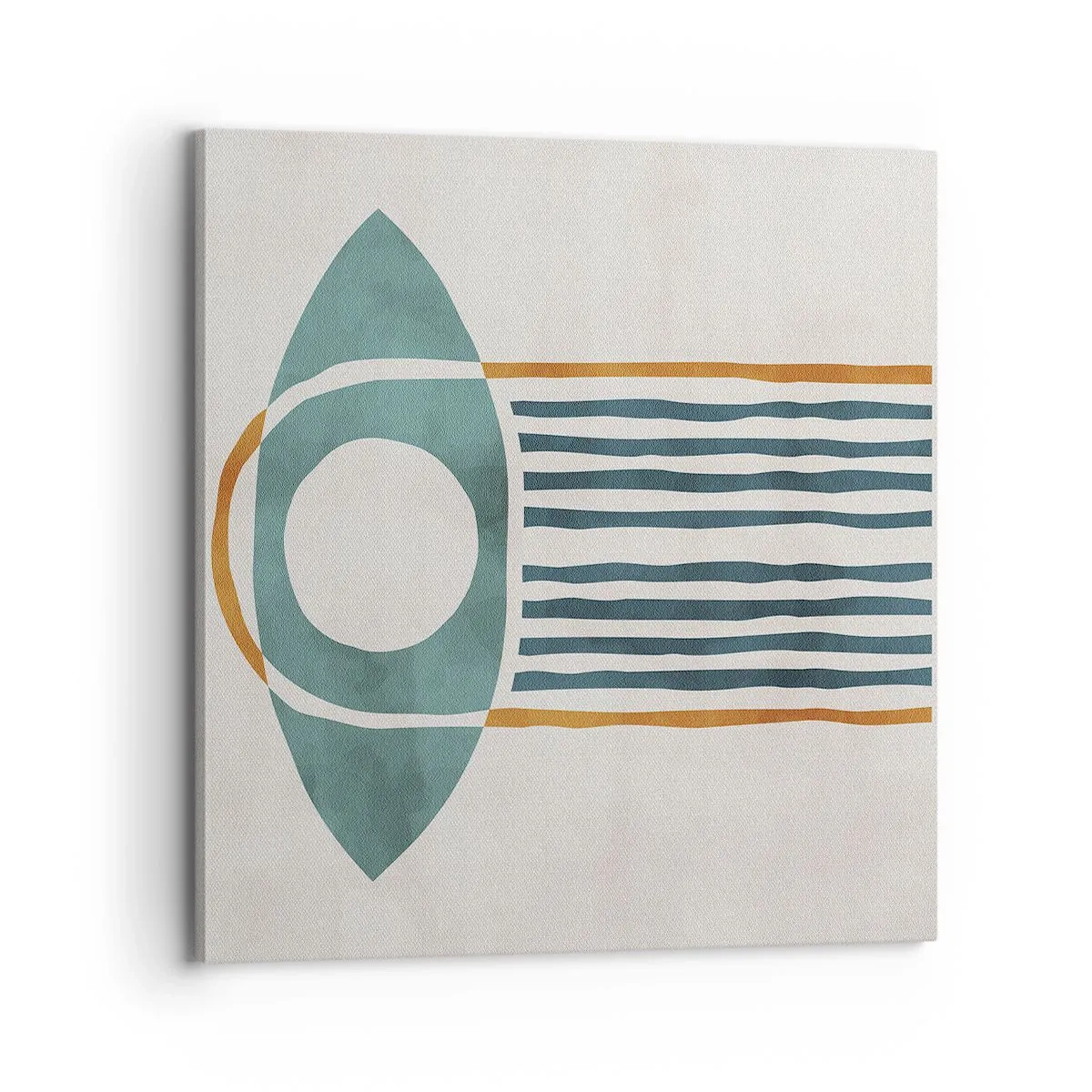 Cuadro sobre lienzo - Impresión de Imagen - Signos y rituales - 70x70 cm