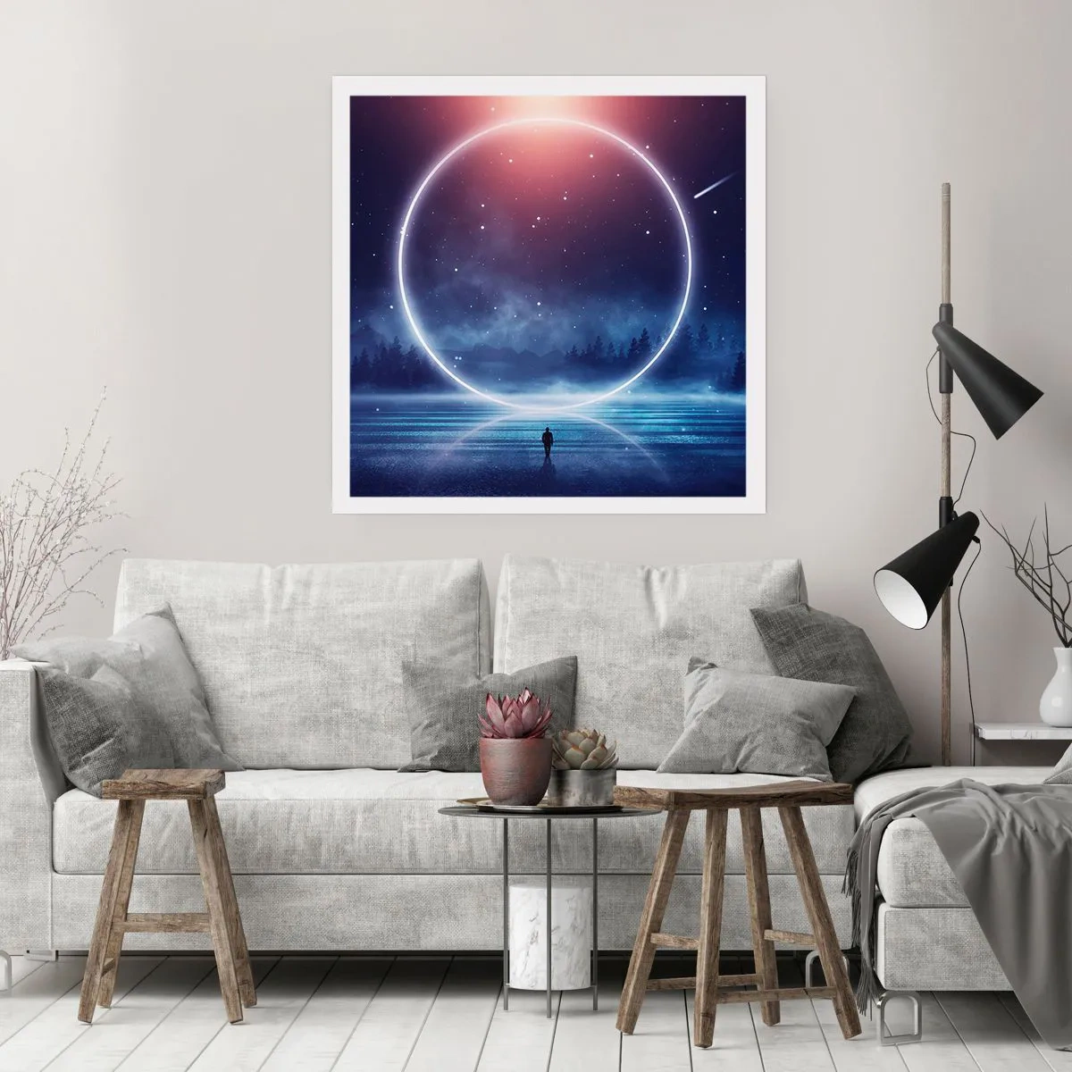 Póster - Ya están aquí... - 40x40 cm