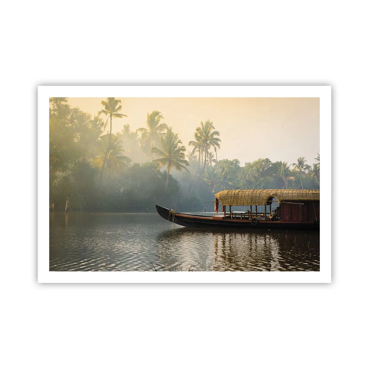 Póster - Casa en el río - 91x61 cm