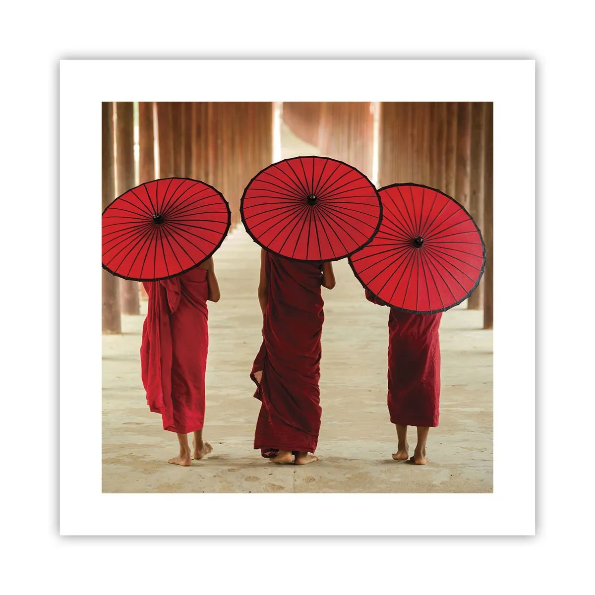 Póster - En el camino a la Tierra Pura - 40x40 cm