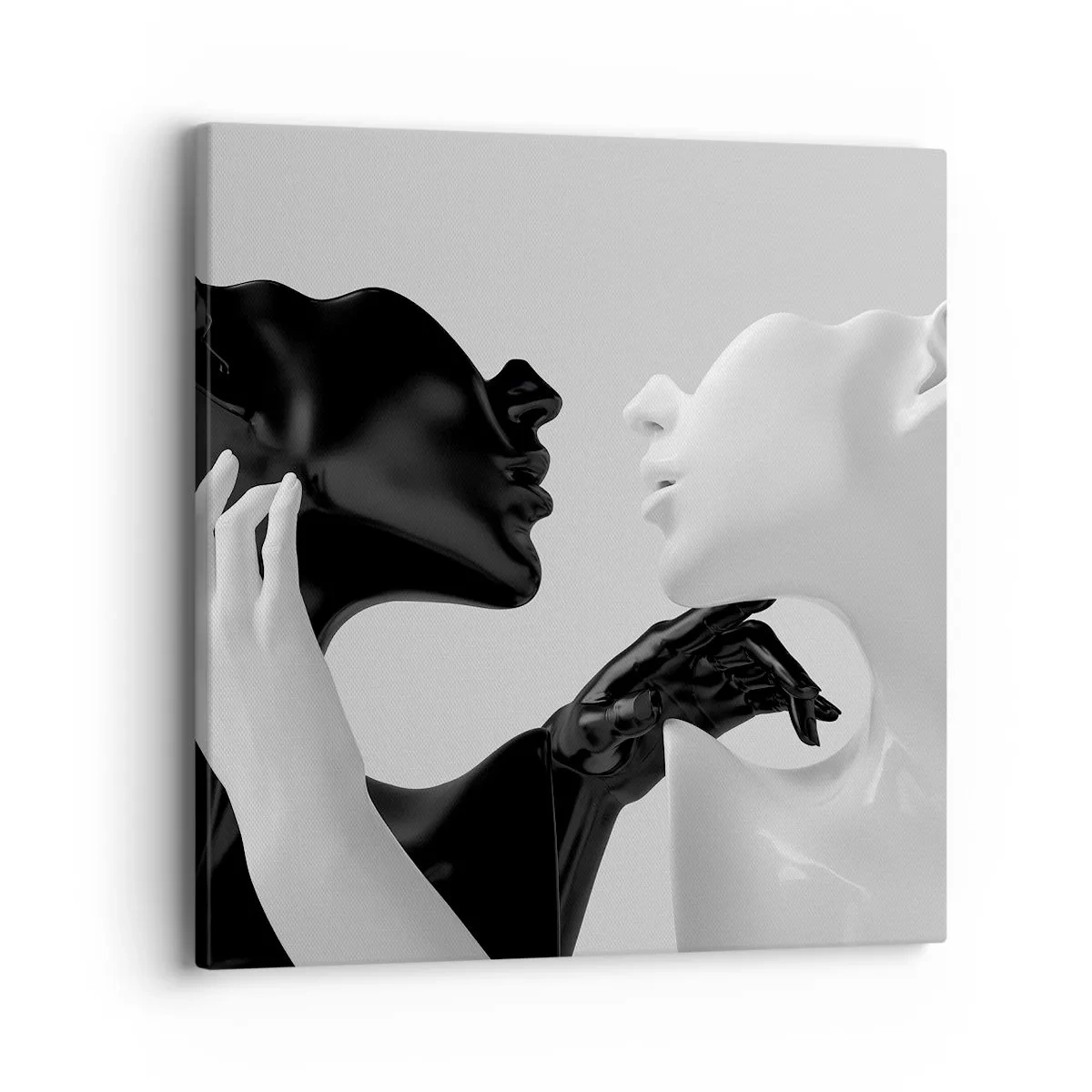 Cuadro sobre lienzo - Impresión de Imagen - Atracción - deseo - 40x40 cm