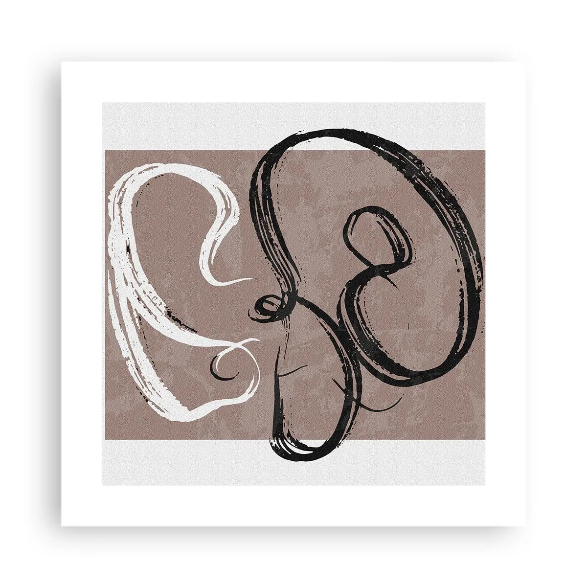 Póster - Composición: la búsqueda de la plenitud - 40x40 cm