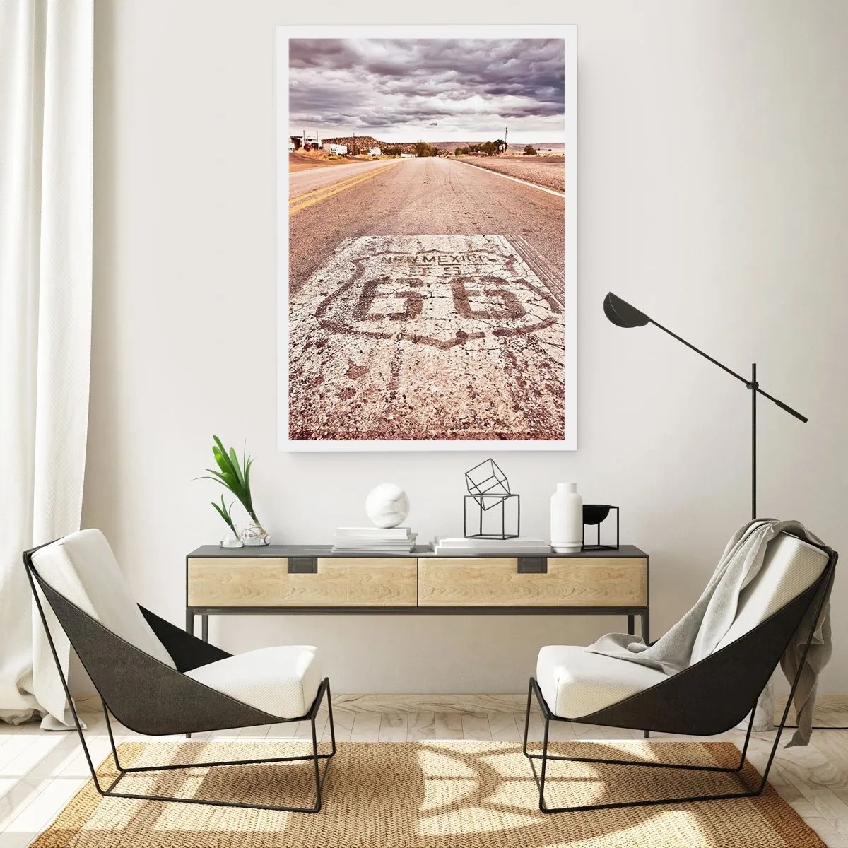 Póster - Mother Road: una leyenda americana - 30x40 cm