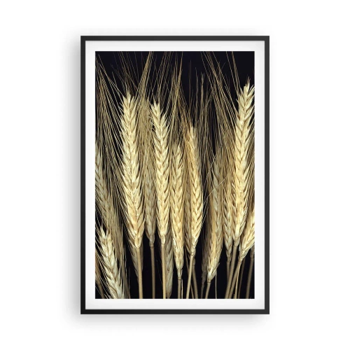 Póster en marco negro - Magia rústica - 61x91 cm