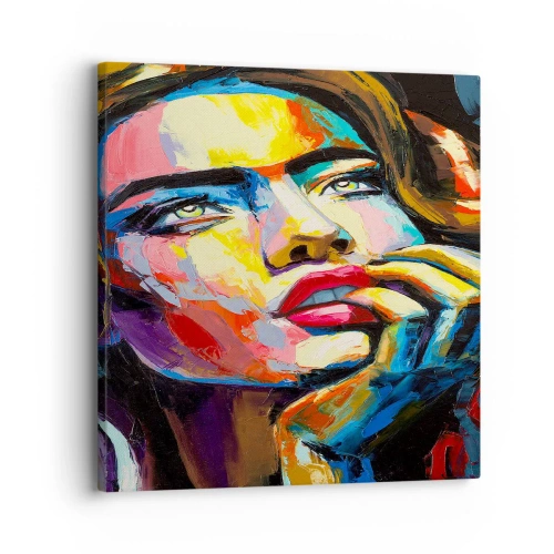 Cuadro sobre lienzo - Impresión de Imagen - Sueños - 30x30 cm