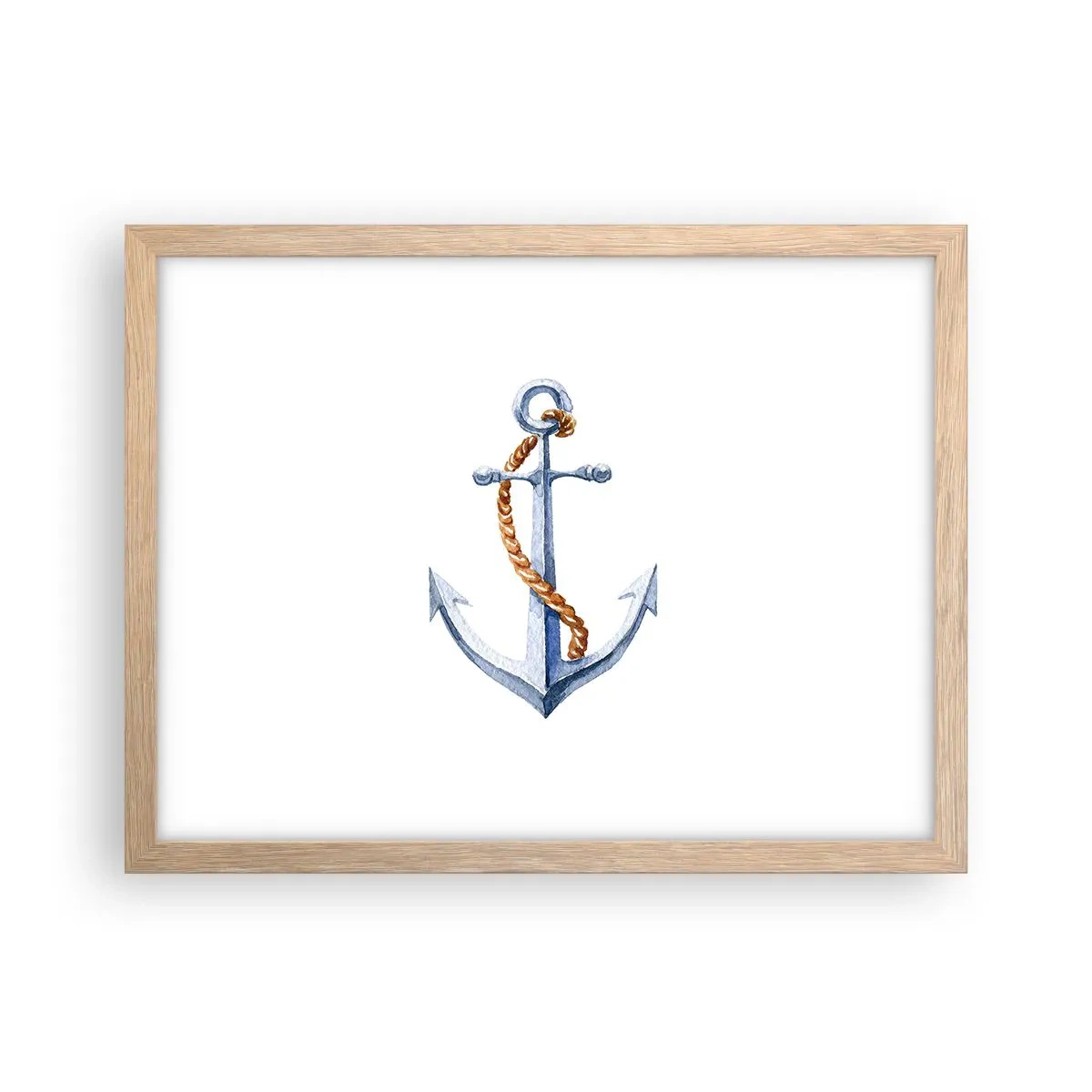 Póster en marco roble claro - ¡Ah, aventura! - 40x30 cm