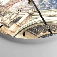 Esfera sin numeración, con rayas