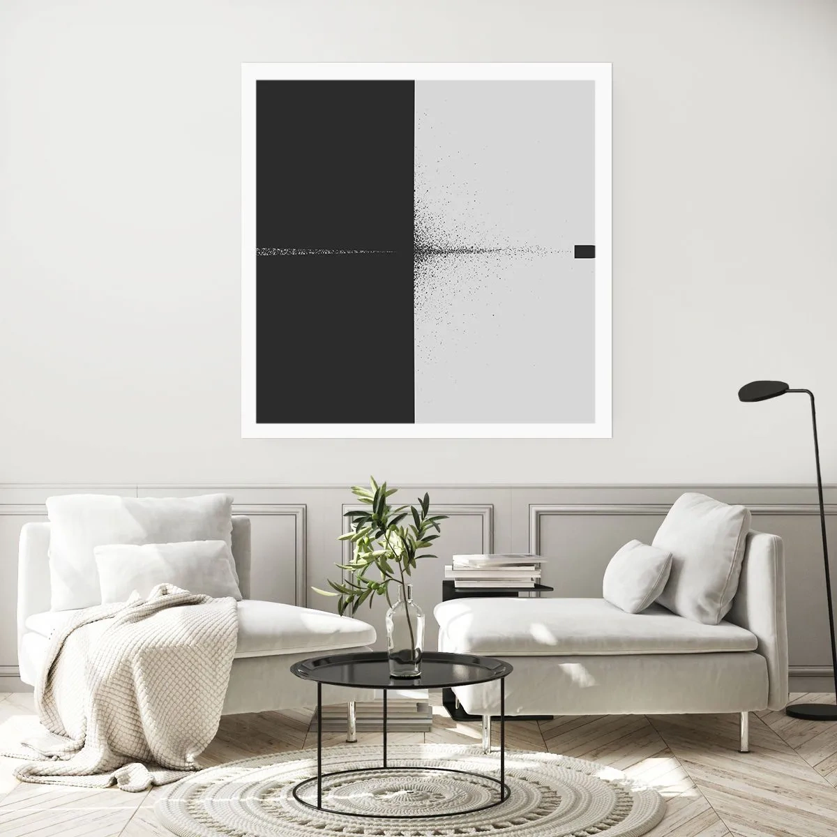 Póster - Directa al objetivo - 50x50 cm