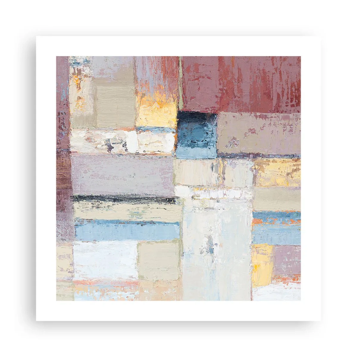 Póster - La tranquilidad de la geometría - 50x50 cm